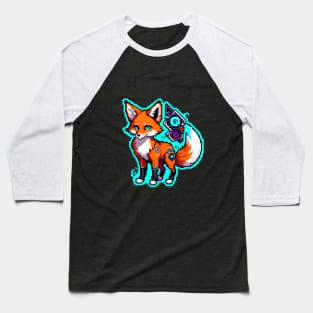 Cybernetic Fox Baseball T-Shirt